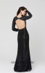 Primavera Couture 3488 Black Back Dress