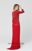 Primavera Couture 3494 Red Back Dress