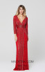 Primavera Couture 3494 Red Front Dress