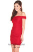 Rachel Allan 4060 Red Front Dress