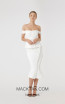 Rachel Gilbert RG30131 Ivory Front Evening Dress
