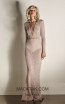 Rachel Gilbert RG60429 Ivory Front Evening Dress