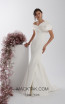 Rachel Gilbert RG60565 Ivory Front Evening Dress