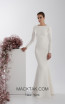 Rachel Gilbert RG60566 Ivory Front Evening Dress