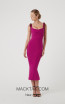Rachel Gilbert RG60590 Magenta Front Evening Dress