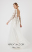 Rachel Gilbert RG60623SS Ivory Back Evening Dress