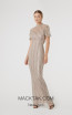 Rachel Gilbert RG60634 Silver Front Evening Dress