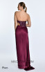 Rafaila Plum Back Dress