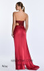 Rafaila Wine Back Dress