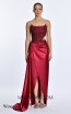 Rafaila Wine Front Dress