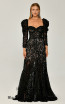 Regia Black Evening Dress