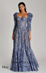 Regia Blue Front Dress