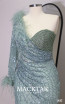 Raimonda Mint One Shoulder Dress