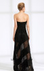 Rengin 5564 Black Back Dress