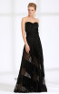Rengin 5564 Black Front Dress