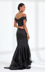 Rengin 5590 Black Back Dress