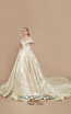 Ricca Sposa Marchesa Gold Ivory Front Dress