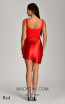Romanette Red Back Dress