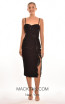 Rosalie Black Front Dress