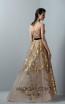 Saiid Kobeisy RE3359 Gold Back Evening Dress
