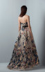 Saiid Kobeisy RE3364 Skin Multi Colored Back Evening Dress