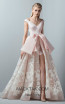 Saiid Kobeisy RE3366 Orchid Pink Front Evening Dress