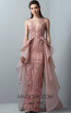Saiid Kobeisy RE3367 Orchid Pink Front Evening Dress