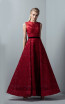 Saiid Kobeisy RE3384 Poppy Red Front Evening Dress