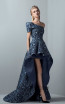 Saiid Kobeisy RE3395 Clematis Blue Front Evening Dress
