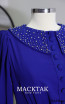 Saison Royal Blue Beaded Dress