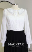 Saison White Black Beaded Dress