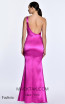 Alfa Beta 5818 Fuchsia Back Dress