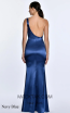 Alfa Beta 5818 Navy Blue Back Dress