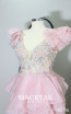 Sarotte Light Pink Cap Sleeve Dress