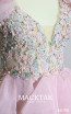 Sarotte Light Pink Beaded Dress