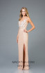 Scala 48963 Mink Silver Front Evening Dress
