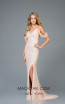 Scala 48979 Blush Front Evening Dress