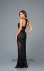 Scala 48983 Black Back Evening Dress