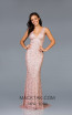 Scala 48883 New Rose Front Evening Dress
