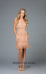 Scala 48914 Almond Front Cocktail Dress+