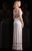 Scala 48681 Ivory Back Evening Dress