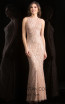 Scala 48783 Almond Front Evening Dress