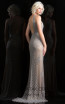 Scala 48787 Lead Silver Back Evening Dress
