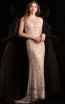 Scala 48788 Almond Front Evening Dress