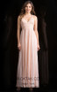 Scala 48812 Blush Front Evening Dress