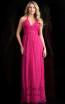 Scala 48812 Fuchsia Front Evening Dress