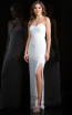 Scala 48816 Ivory Front Evening Dress