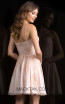 Scala 48834 Blush Back Evening Dress