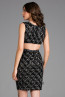Scala 48925 Black Back Cocktail Dress