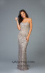 Scala 48942 Lead Silver Front Evening Dress